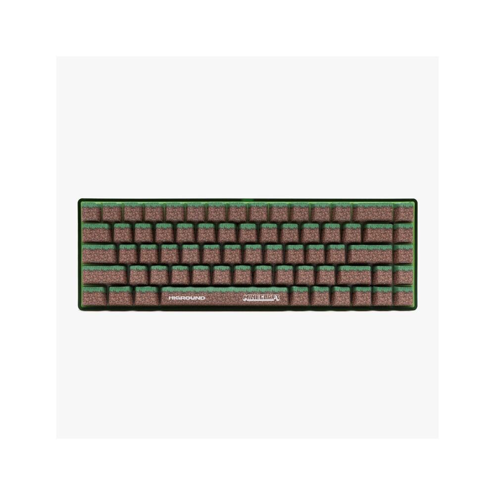 HG x Minecraft Base 65 Keyboard - Grass Block - Limited Edition Sold Out